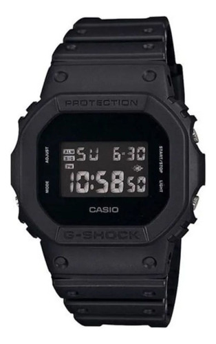 Relógio Casio G-shock DW5600bb, plástico preto, edição especial, cor de fundo, cor de fundo, pulseira preta, cor do bisel, preto