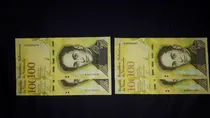 Comprar Billetes 100 Mil  Bolivar Fuerte. Pares Seriales Consecutivo