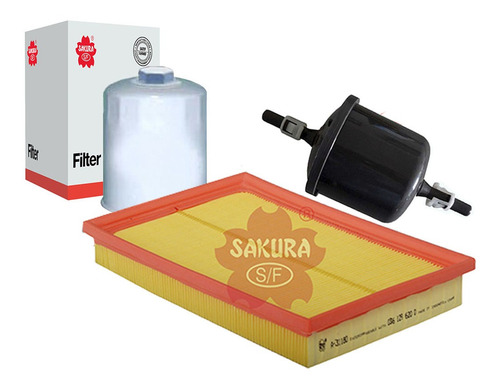 Kit Filtros Aceite Aire Gasolina Vw Crossfox 1.6l L4 2012