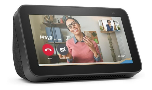 Amazon Echo Show 5 Echo Show 5 2nd Gen con asistente virtual Alexa, pantalla integrada de 5.5" charcoal 110V/240V