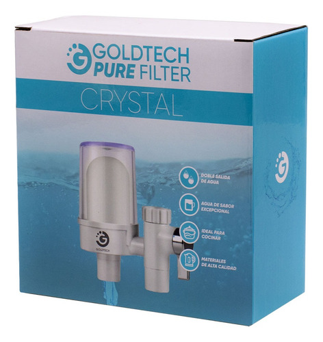 Filtro Purificador De Agua Goldtech Para Canilla Grifo