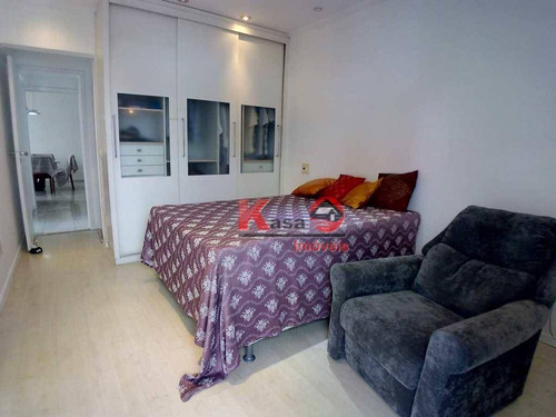 Imagem 6 de 17 de Cobertura Com 3 Dormitórios À Venda, 275 M² Por R$ 1.800.000,00 - Gonzaga - Santos/sp - Co0083