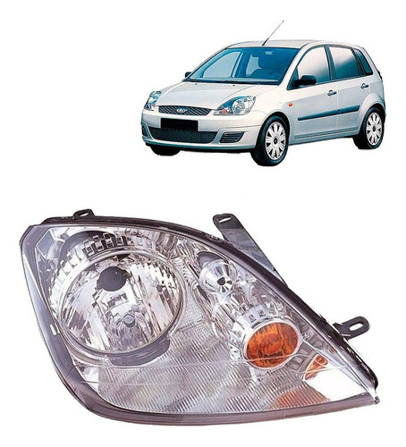 Optico Izquierdo Para Ford Fiesta 2004 2006 