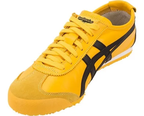 Onitsuka tiger mexico 66 dl408 yellow/black 0490 hot sale