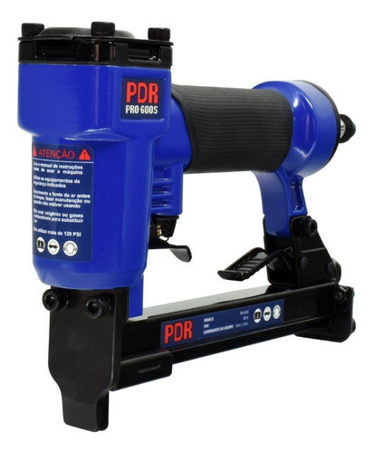 Grampeador Pneumático Profissional Azul Pcw Pro-600s Pdr