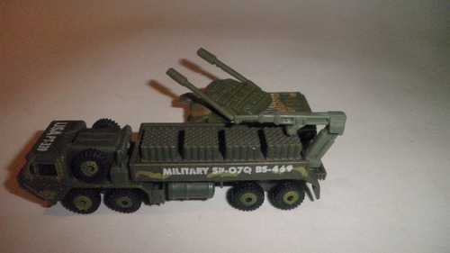 Soldaditos Tanque De Guerra Camión 1:64 Grupo Militar Apoyo