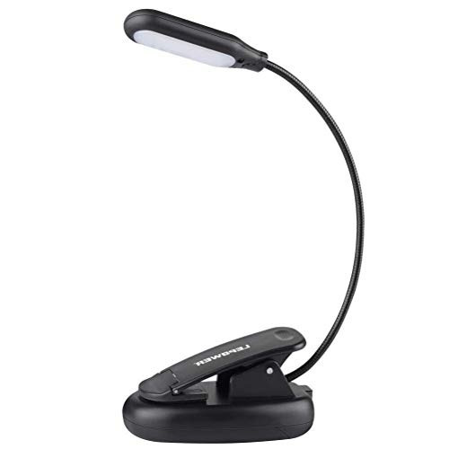 Lepower Clip En Libro Luz / Lectura En Cama Luz / Clip Luz P