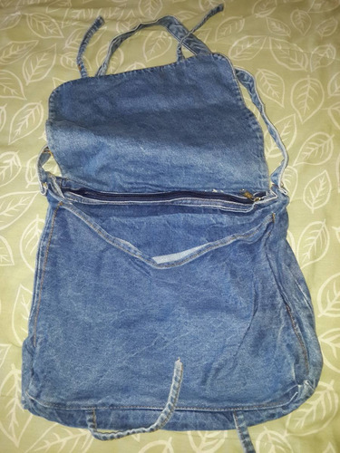 Cartera Morral De Jeans Bolso