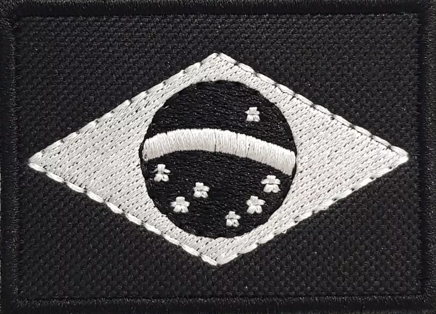 Terceira imagem para pesquisa de patch bandeira do brasil