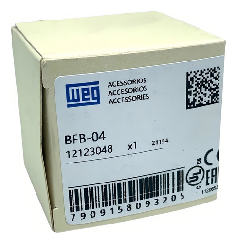 Bloco De Contato Bfb-04 Para Contator Cwb Weg 4nf