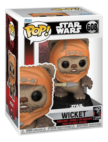 Funko Pop! Star Wars 40th - Wicket El Ewok #608