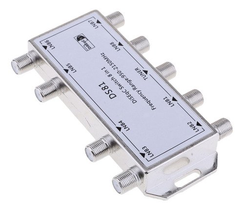 D Combinador De Saída Multiswitch Lnb Satellite Fta 8 Lnbf