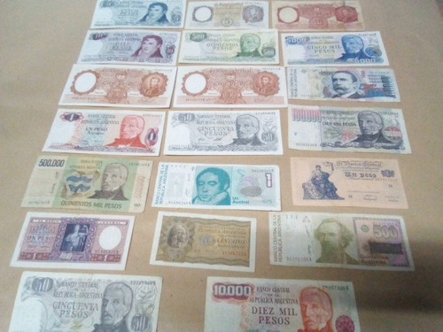 Lote De Billetes Antiguos (20)