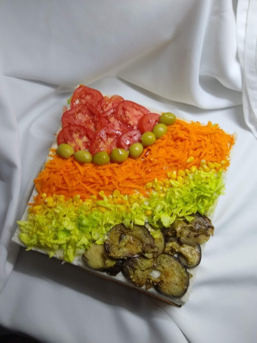 Imagen 2 de 7 de Torta Salada Numeros O Letras Mataderos