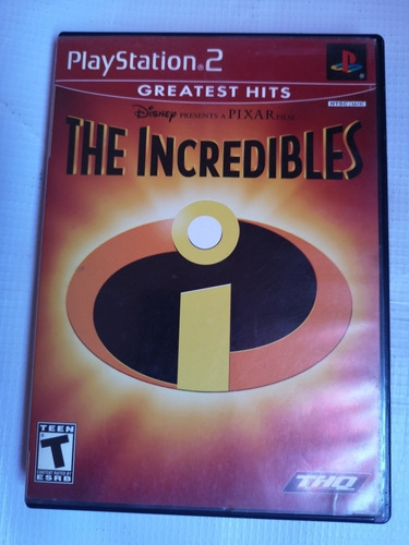 Juego Play Station 2 The Incredibles Original 