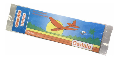 Imagen 5 de 8 de Avión Madera Balsa Dedalo Para Armar Modelo Escolar La Plata