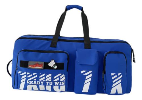 Bolsa De Bádminton, Bolsa De Lona, Bolsa Para Raqueta Azul