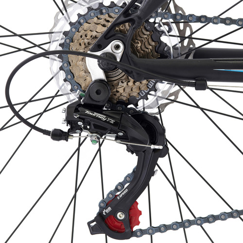 Bicicleta mountain bike masculina Bianchi Stone R27.5 tamaño del cuadro S color negro semi mate