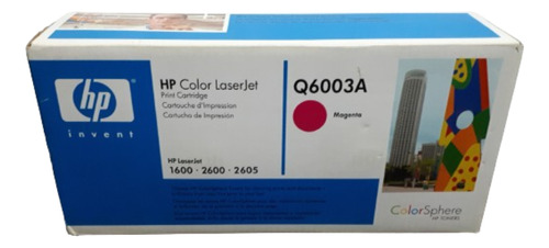 Toner Hp Original Q6003a Magenta