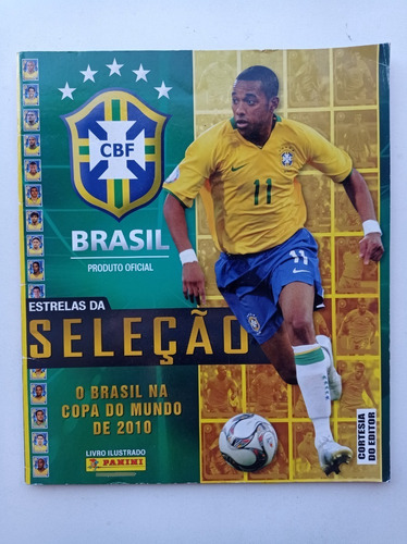 Álbum Estrelas Da Seleção - Copa Do Mundo 2010 - Panini