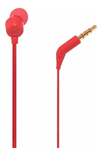 Auriculares in-ear JBL Tune 110 JBLT110 red