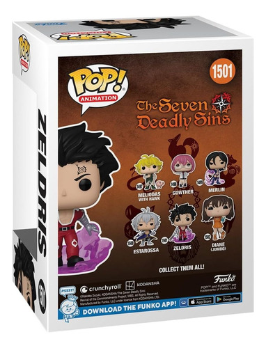 Funko Pop! Animation: The Seven Deadly Sins - Zeldris #1501