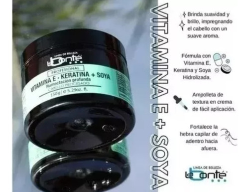 Kit Labonté Shampoo Kerat 1lt & Vitamina E Keratina+soya 1kg