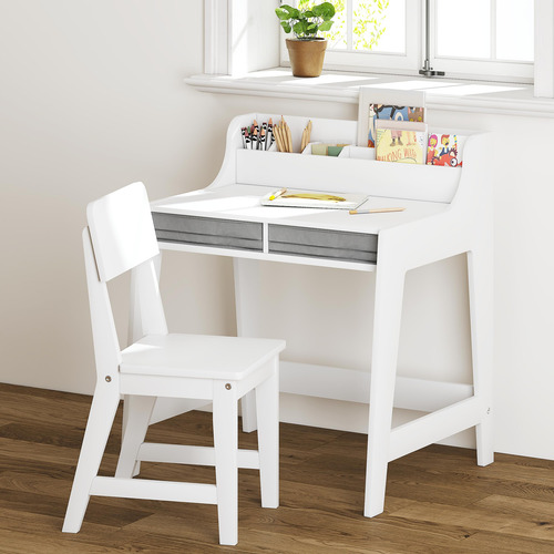 Utex Juego De Escritorio Y Silla Para Niños Escritorio De