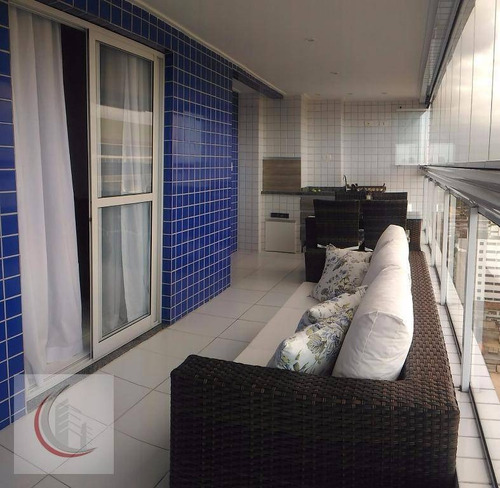 Imagem 24 de 29 de Apartamento Com 3 Dormitórios À Venda, 130 M² Por R$ 750.000,00 - Aviação - Praia Grande/sp - Ap1503