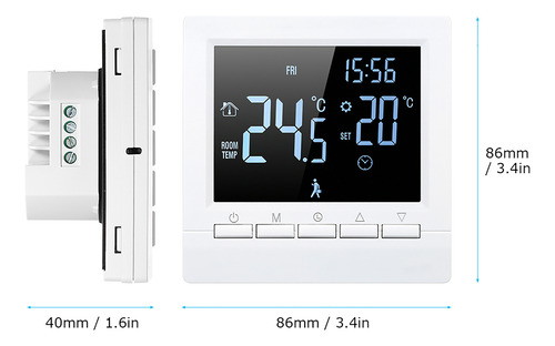 Thermostat Digital Tempeure Controller Lcd Display Week
