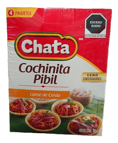 Cochinita Pibil Chata 4/250g