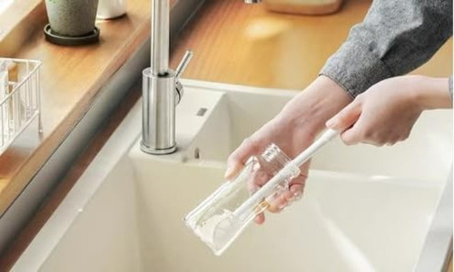 Ssbbd Cepillo De Silicona Para Lavar Botellas, Vasos Y