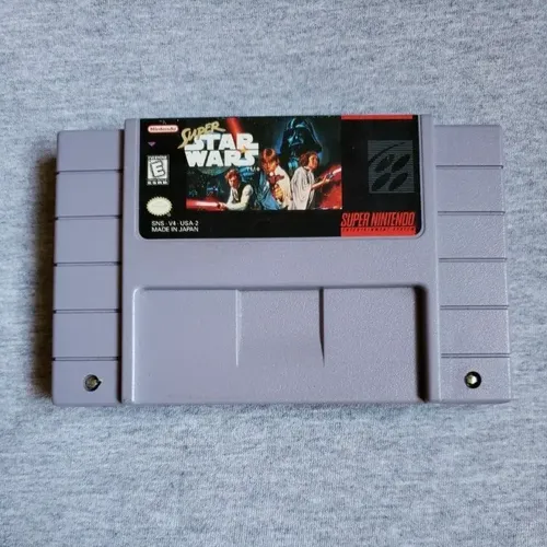 Jeu SNES Super Star Wars - Version PAL UKV, Bon état, Boîtier Et Instructions Inclus