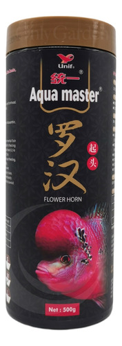 Aquamaster Flower Horn 500gr Alimento Especial Premium