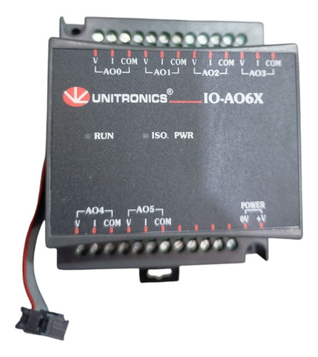 Modulo Expansion Plc Nuevo Io-ao6x Unitronics