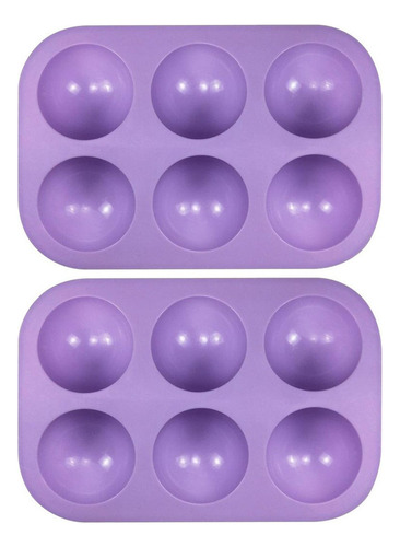 Zh For 1 Molde Silicona 6pcs Bomba Gelatina Chocolate /5