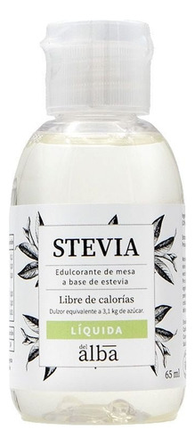 Stevia Liquida 65 Ml Apicola Del Alba - Aldea Nativa