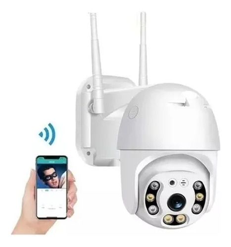 Camara De Seguridad Ip Wifi Robotizada 360° Para Exteriores