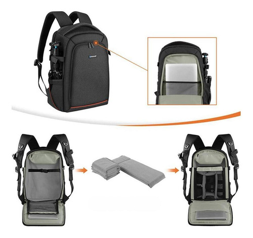 Mochila Para Cámara, Bolso Para Cámara, Bolso De Hombro