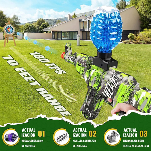 Novo Conjunto De Brinquedos Elétricos De Bola De Gel Verde