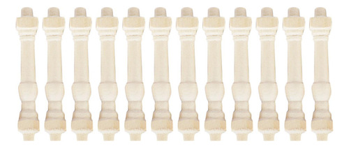 J- 3 X 12 Casas De Muñecas Mini Constructores Maderas 1:12