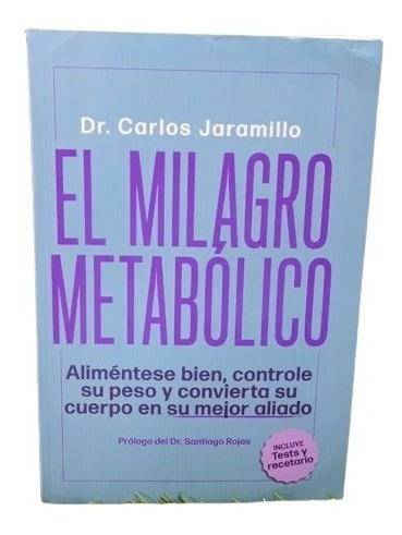Imagen 1 de 3 de El Milagro Metabólico Libro Nuevo (fisico)