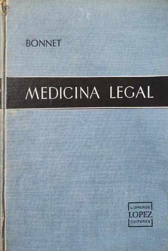 Medicina Legal- Bonnet (Usado)