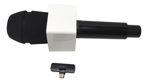 Microfone Tec7 Sem Fio Para Celular Com Entrada Lightning