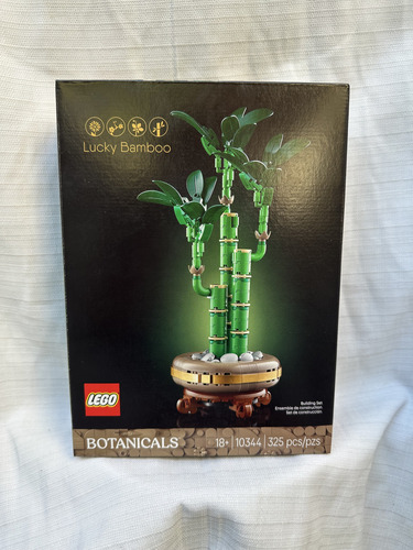 Lego Botanical Bambú De La Suerte Planta Decorativa 10344 328 Flor Bambú (Usado)