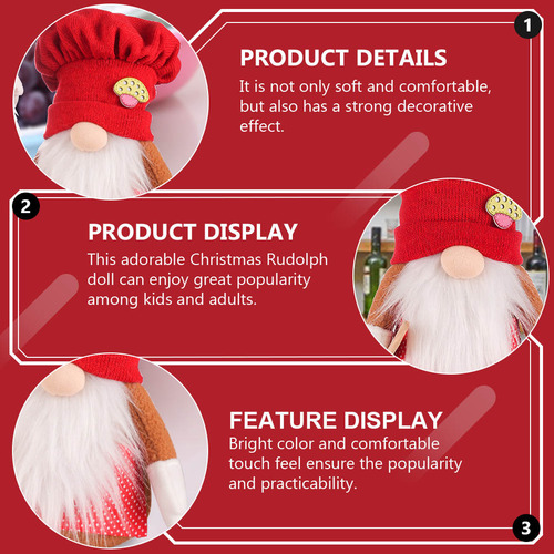 Muñecos De Peluche Christmas Chef