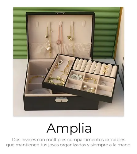 Zx Y Elegante Joyero Organizador De Joyas Y Estuche | MercadoLivre