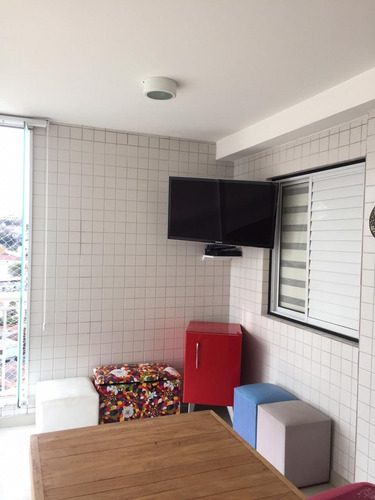 Imagem 5 de 15 de Apartamento Estiloso Em Condomínio Clube - 18