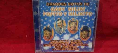 Gaby Miliki Fofito Y Milikito Grandes Exitos Cd 