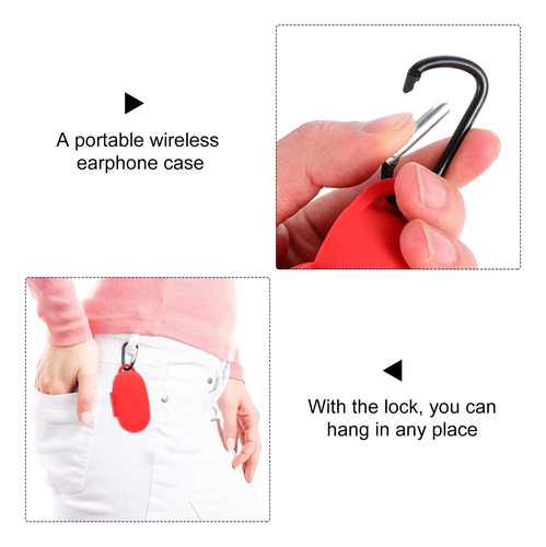 Funda Protectora De Silicona Para Auriculares Inalámbricos